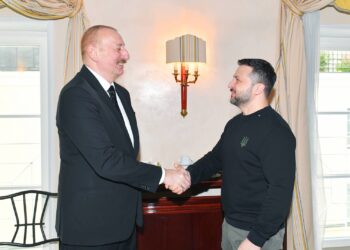 Бакинский диктатор Алиев и главарь киевского режима Зеленский