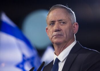 Бенни Ганц. Фото: Амир Леви / Getty