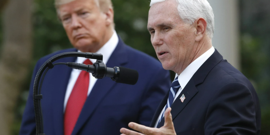 Майк Пенс и Дональд Трамп