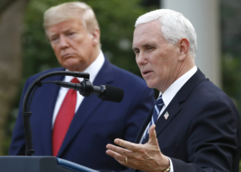 Майк Пенс и Дональд Трамп