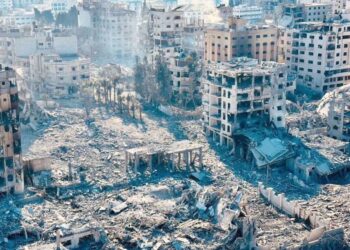 Руины Газы после ударов израильской армии