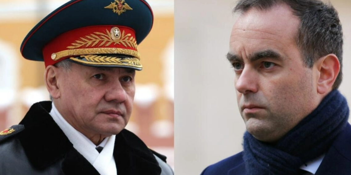 Сергей Шойгу и Себастьян Лекорню