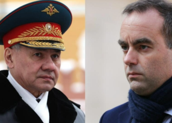 Сергей Шойгу и Себастьян Лекорню