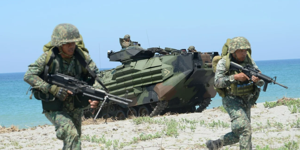 Совместные военные учения Японии и Филиппин. Октябрь 2018 года. Фото: SCMP