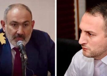 Давид Карапетян и Никол Пашинян