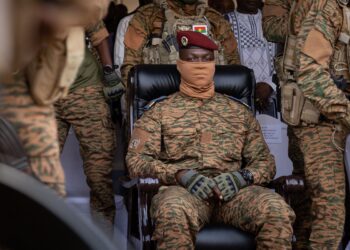 Лидер хунты Ибрагим Траоре. Фото: AFP / Getty