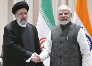 Ибрагим Раиси и Нарендра Моди. Фото: пресс-служба премьера Индии