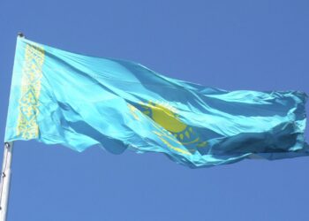 Флаг Казахстана