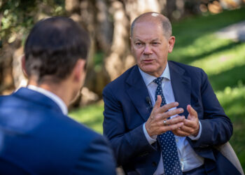 Олаф Шольц. Фото: WELT