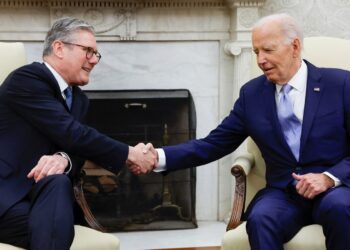 Кир Стармер и Джо Байден