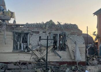 Разрушения в Судже