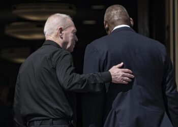 Ллойд Остин и Йоав Галлант