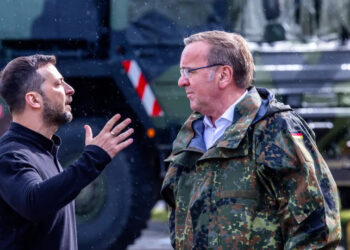 Владимир Зеленский и Борис Писториус