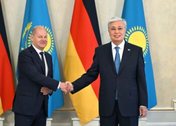 Токаев и Шольц