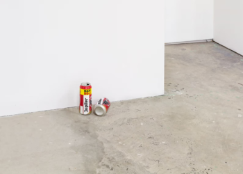 Произведение искусства All the Good Times We Spent Together художника Александра Лаве, похожее на две смятые пивные банки, выбросили в мусорное ведро.