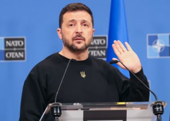 Владимир Зеленский просит о немедленном приглашении в НАТО. Фото: Франсуа Вальсхарт/AFP