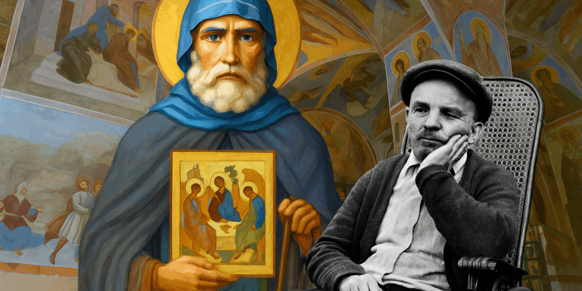 Преподобный чудотворец Александр Свирский и Владимир Ленин