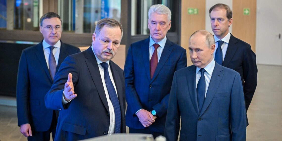 Владимир Путин и Сергей Собянин. Фото: mos.ru