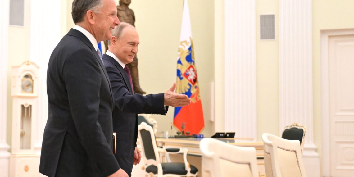 Встреча со спецпосланником президента США Стивеном Уиткоффом. Фото: МИА «Россия сегодня»