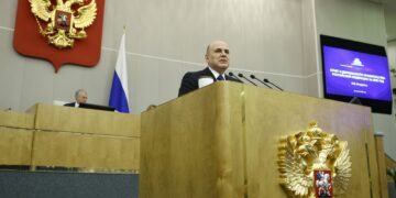 Михаил Мишустин в Государственной думе. Фото: government.ru