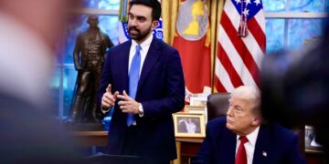 Зохран Мамдани и Дональд Трамп