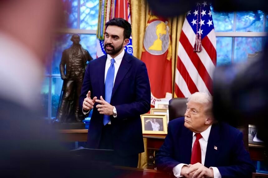 Зохран Мамдани и Дональд Трамп