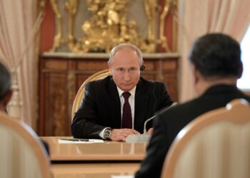 Владимир Путин. Российско-китайские переговоры на высшем уровне. Фото: пресс-служба Кремля