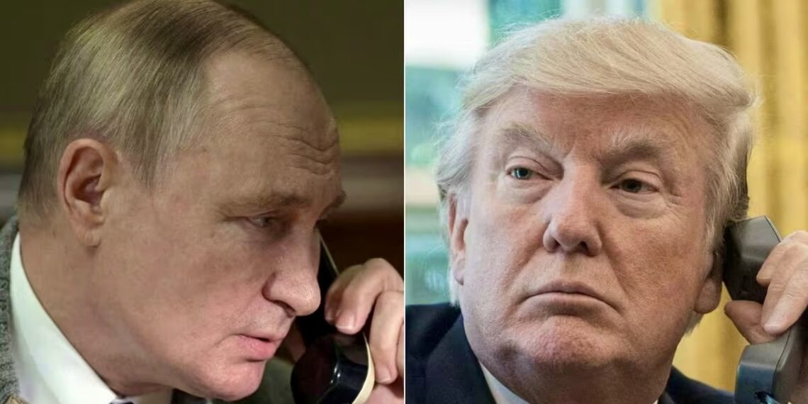 Владимир Путин и Дональд Трамп