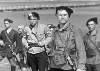 Кадр из фильма «Чапаев»