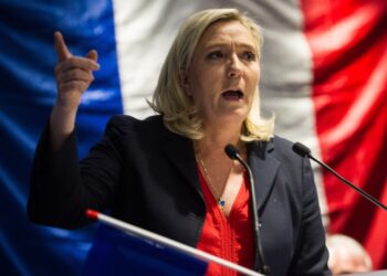 Марин Ле Пен. Иллюстрация: cnn.com