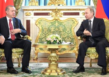 Владимир Путин и Реджеп Эрдоган. Сочи, 3 мая 2017 года. Иллюстрация: Пресс-служба Кремля