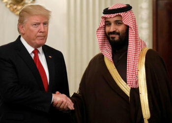 Дональд Трамп и Мохаммед бин Салман. Иллюстрация: RT