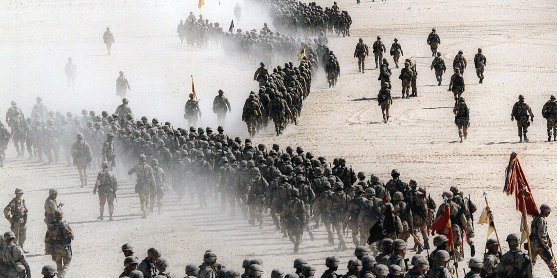 Операция "Буря в пустыне". Иллюстрация: cdn.theatlantic.com