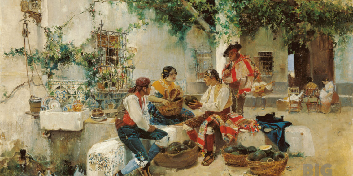 Хоакин Соролья. "Продажа дыни", 1890 год