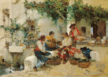 Хоакин Соролья. "Продажа дыни", 1890 год