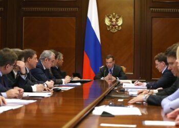 Встреча Дмитрия Медведева с руководством фракции партии «Единая Россия». Фото: government.ru