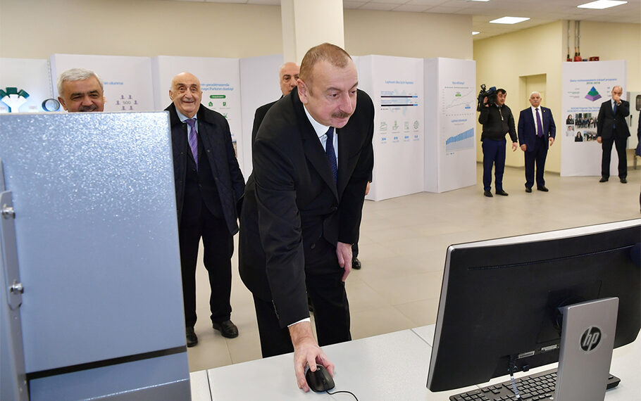 Ильхам Алиев. Фото: пресс-служба президента Азербайджана