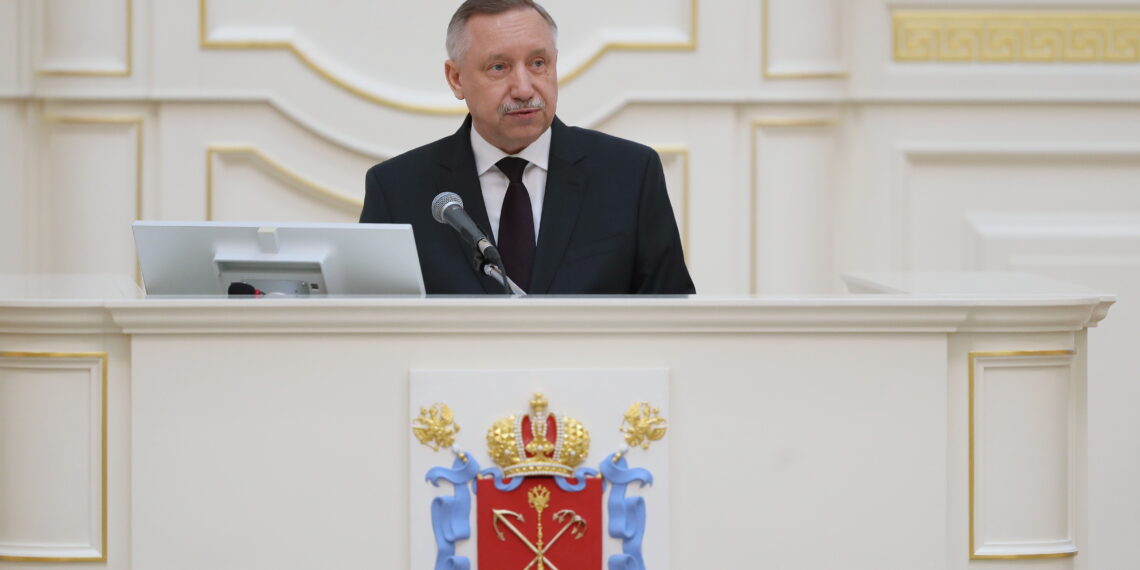 Александр Беглов. Фото: Пресс-служба Заксобрания Санкт-Петербурга