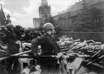 Парад Победы на Красной площади в Москве 24 июня 1945 года