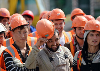 Трудовые мигранты. Фото: РИА Новости