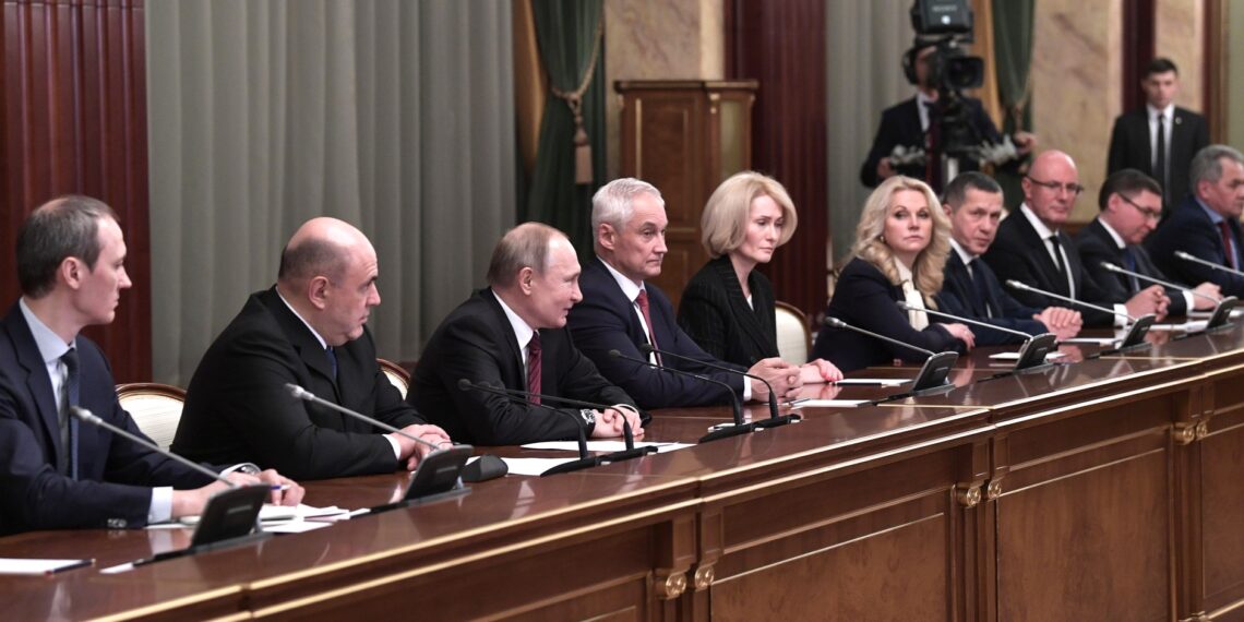 Встреча Владимира Путина с правительством. Фото: пресс-служба Кремля