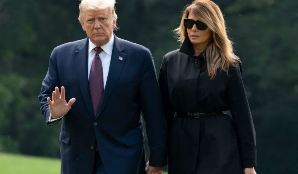 Дональд и Мелания Трамп. Фото: AFP