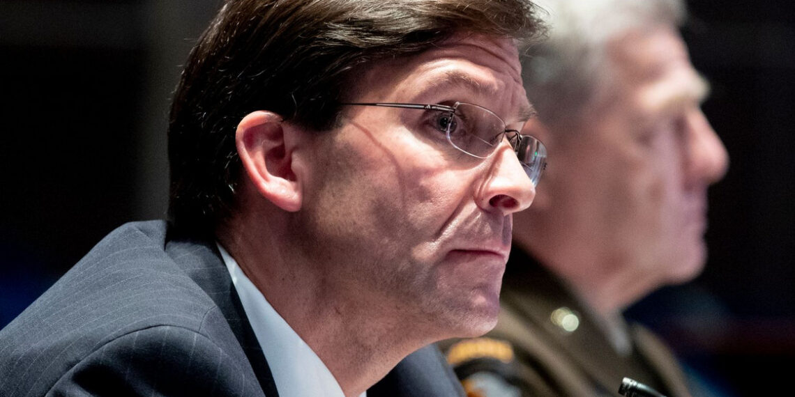 Марк Эспер и Марк Милли. Фото: politico.com