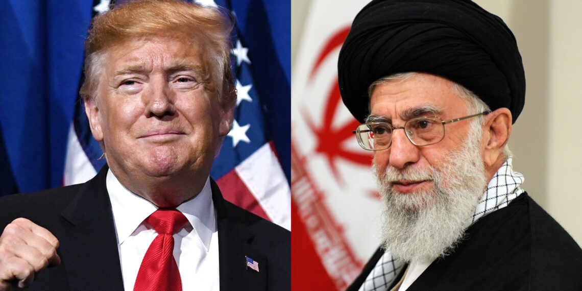 Али Хаменеи и Дональд Трамп