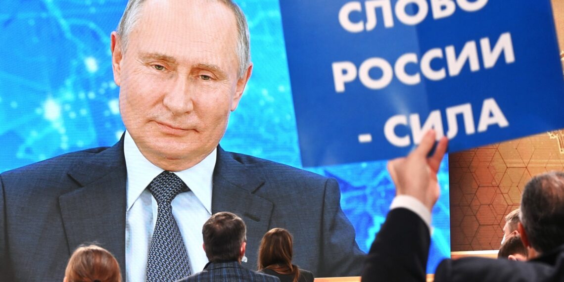 Ежегодная пресс-конференция Владимира Путина. Фото: РИА Новости