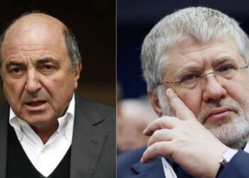 Борис Березовский и Игорь Коломойский. Фото: ВВС