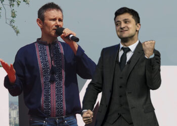 Святослав Вакарчук и Владимир Зеленский. Фото: glavred.info