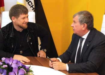 Рамзан Кадыров и Игорь Сечин. Фото: Грозный-информ