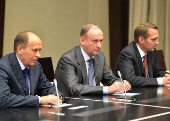 Александр Бортников, Николай Патрушев и Сергей Нарышкин. Фото: ТВЦ