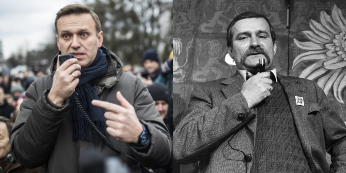 Алексей Навальный и Лех Валенса